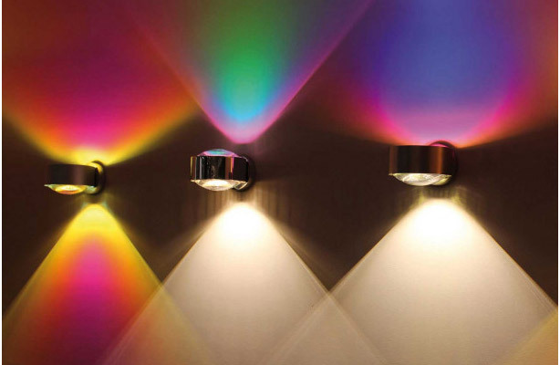 Colour filters and diffusers for architectural lighting designs and projects